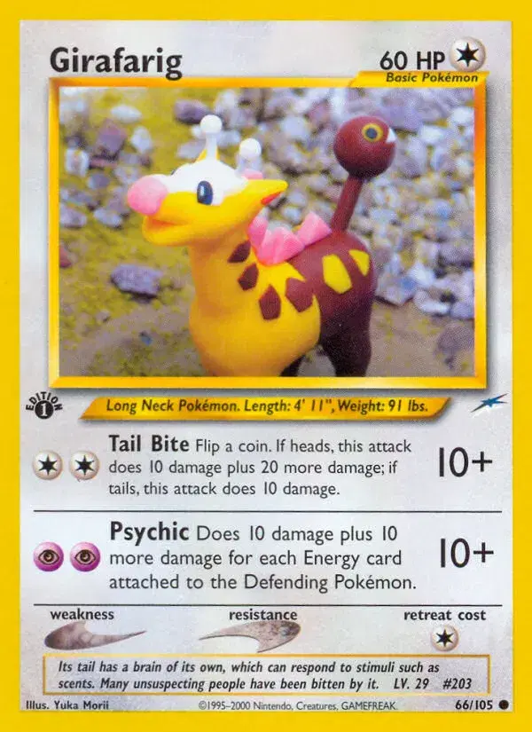 Girafarig Neo Destiny 66