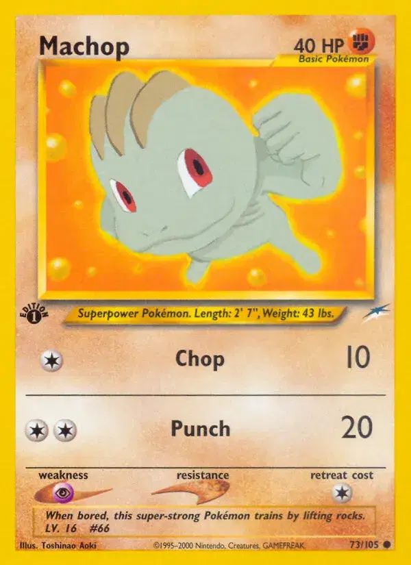Machop Neo Destiny 73