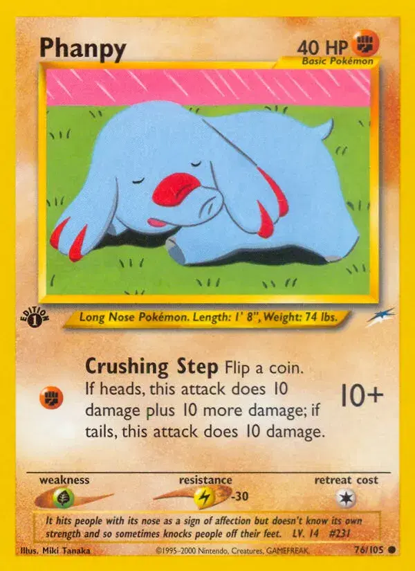 Phanpy Neo Destiny 76