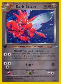 Dark Scizor Neo Destiny