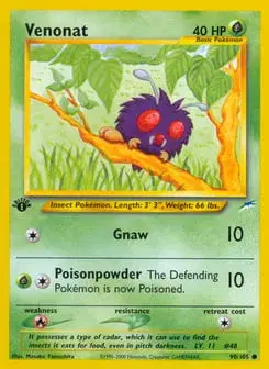 Venonat Neo Destiny