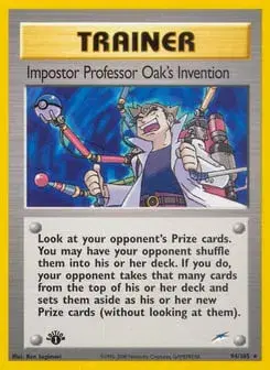 Impostor Professor Oak's Invention Neo Destiny