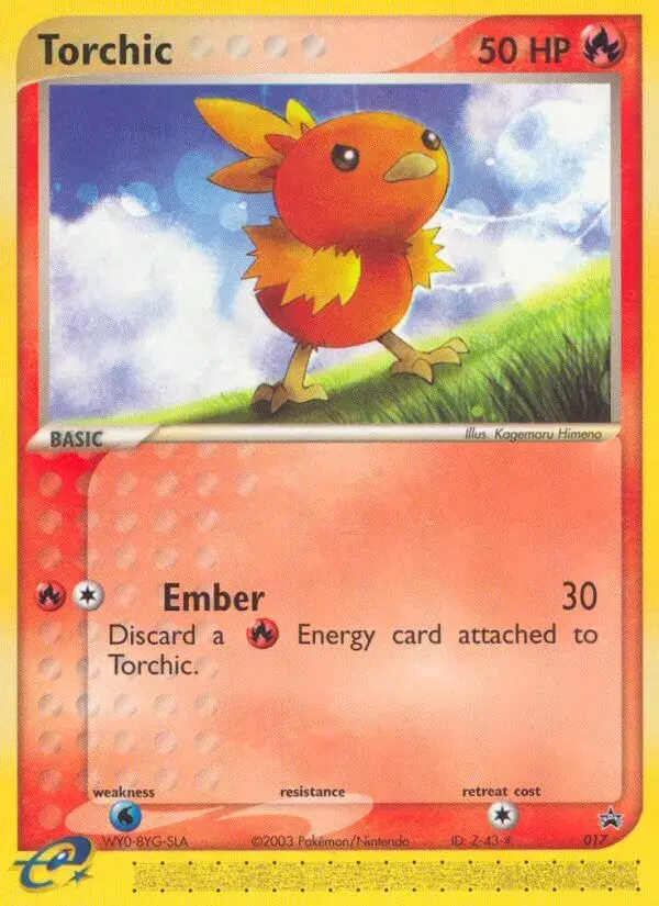Torchic Nintendo Black Star Promos 17