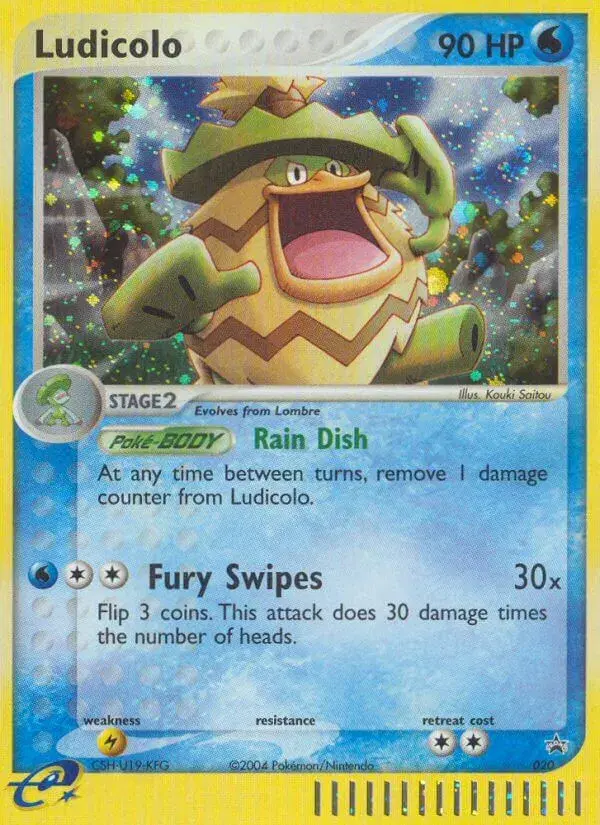 Ludicolo Nintendo Black Star Promos 20