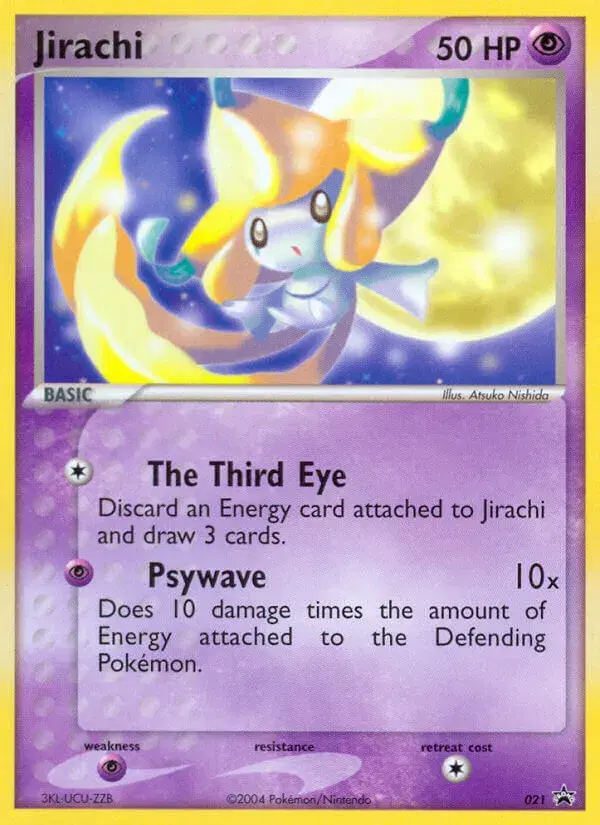Jirachi Nintendo Black Star Promos 21