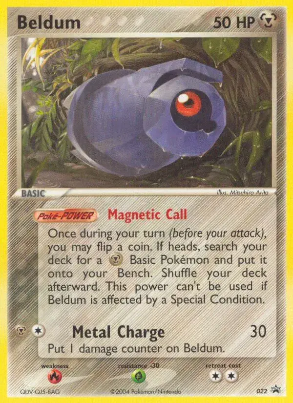 Beldum Nintendo Black Star Promos 22