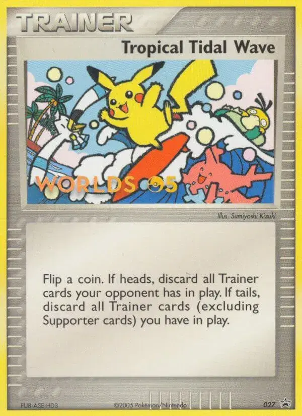 Tropical Tidal Wave Nintendo Black Star Promos 27