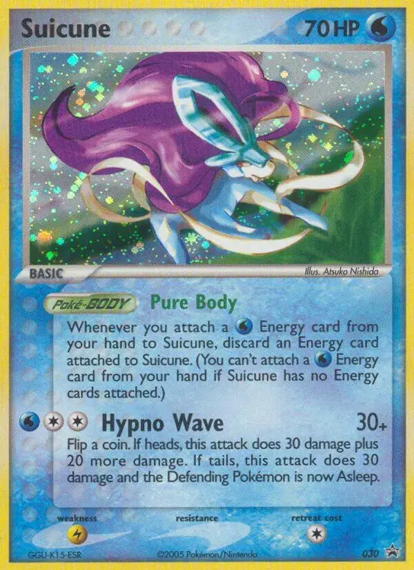Suicune Nintendo Black Star Promos 30
