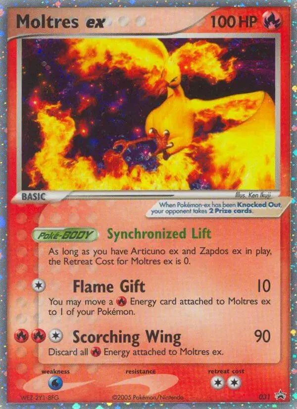 Moltres ex Nintendo Black Star Promos 31