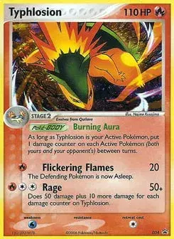 Typhlosion Nintendo Black Star Promos