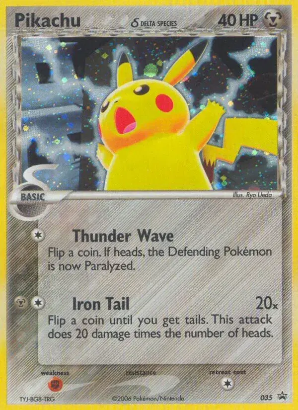 Pikachu δ Nintendo Black Star Promos 35
