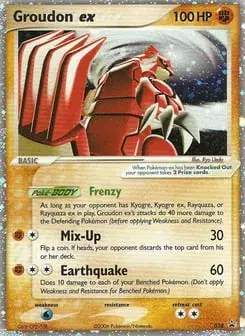 Groudon ex Nintendo Black Star Promos