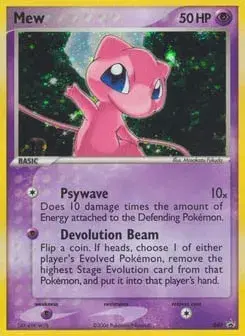 Mew Nintendo Black Star Promos