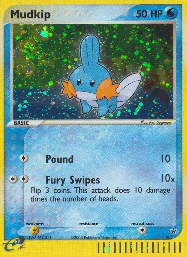 Mudkip Nintendo Black Star Promos 5