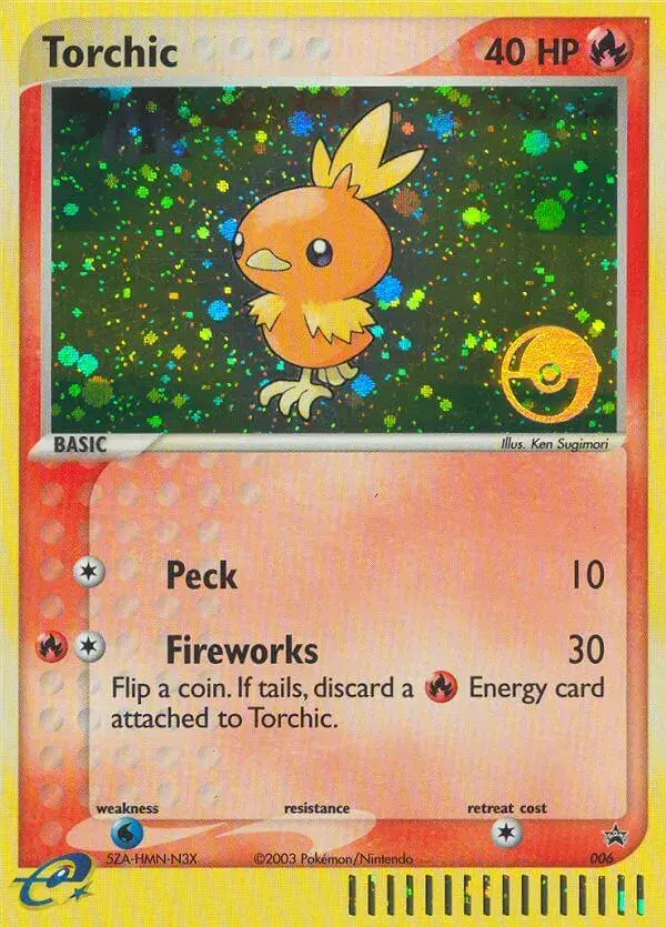 Torchic Nintendo Black Star Promos 6