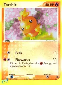 Torchic Nintendo Black Star Promos