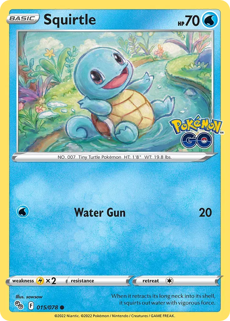 Squirtle Pokémon GO 15