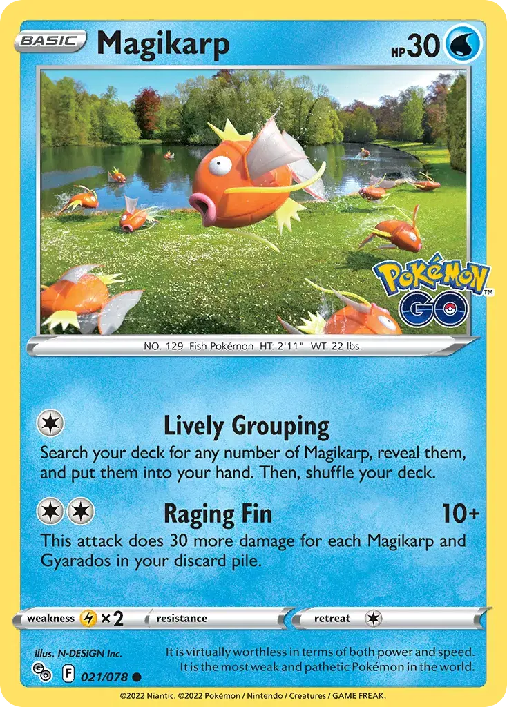 Magikarp Pokémon GO 21