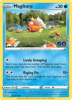 Magikarp Pokémon GO