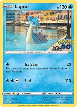 Lapras Pokémon GO