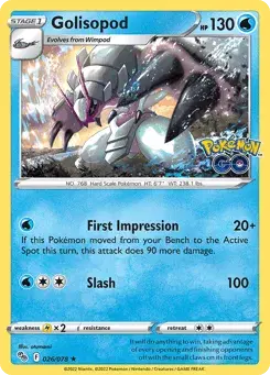 Golisopod Pokémon GO