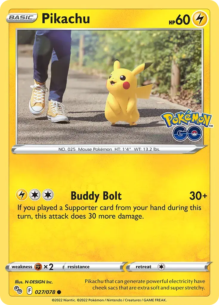 Pikachu Pokémon GO 27