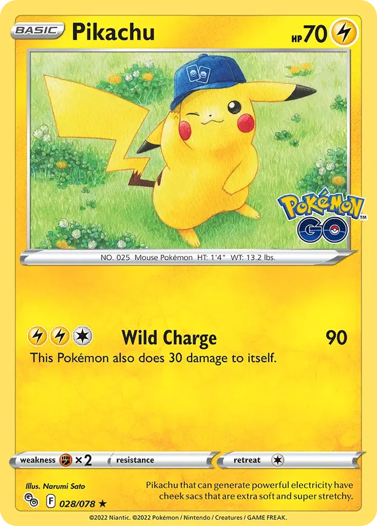 Pikachu Pokémon GO 28