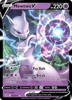 Mewtwo V Pokémon GO