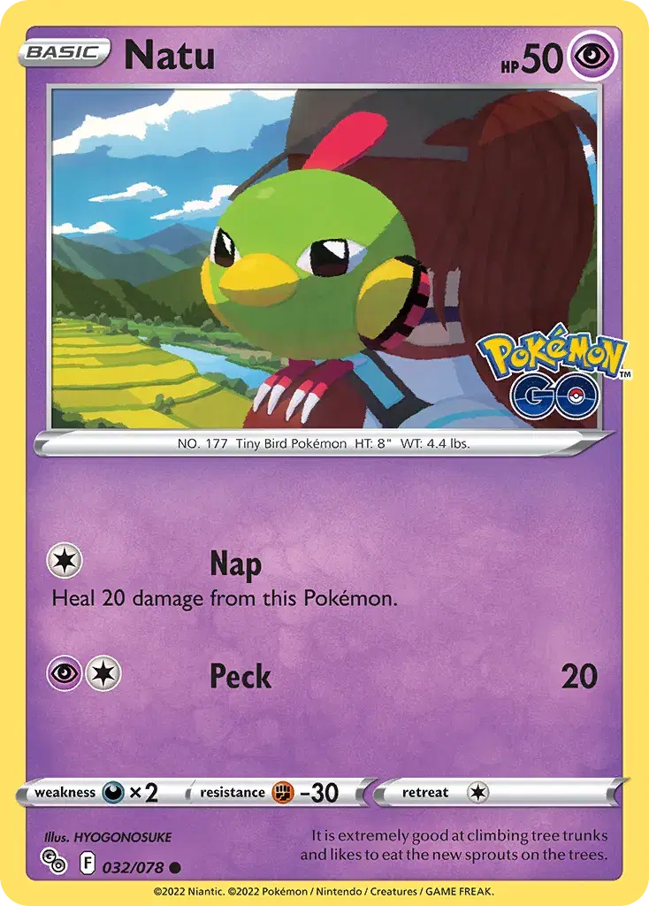 Natu Pokémon GO 32