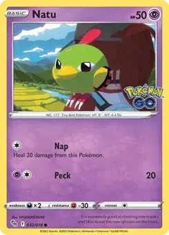Natu Pokémon GO