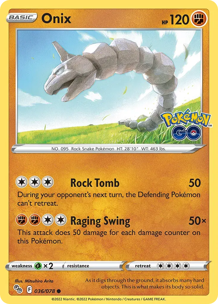 Onix Pokémon GO 36