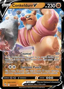 Conkeldurr V Pokémon GO