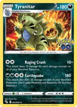Tyranitar Pokémon GO