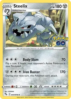 Steelix Pokémon GO