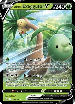 Alolan Exeggutor V Pokémon GO