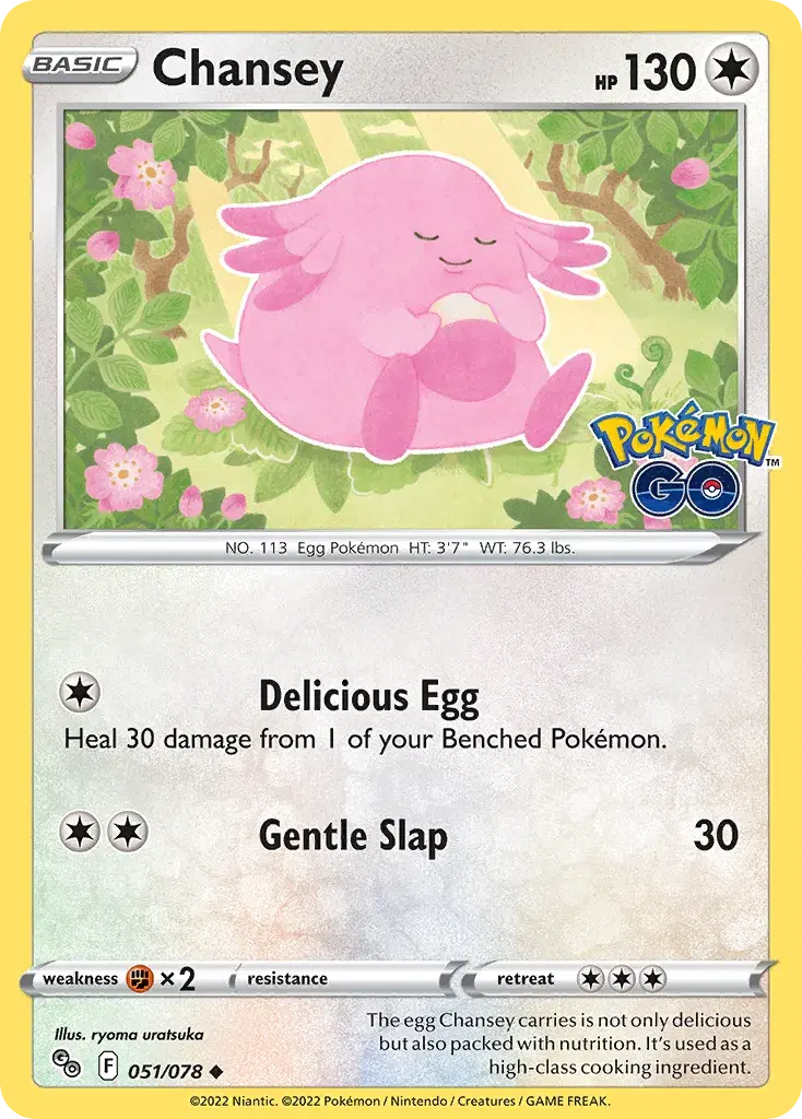 Chansey Pokémon GO 51