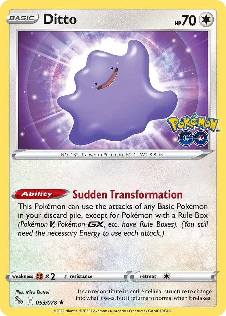 Ditto Pokémon GO 53