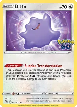 Ditto Pokémon GO