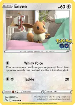 Eevee Pokémon GO