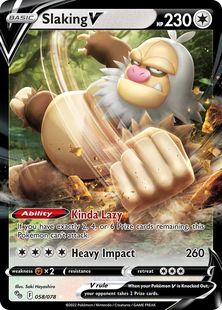 Slaking V Pokémon GO 58