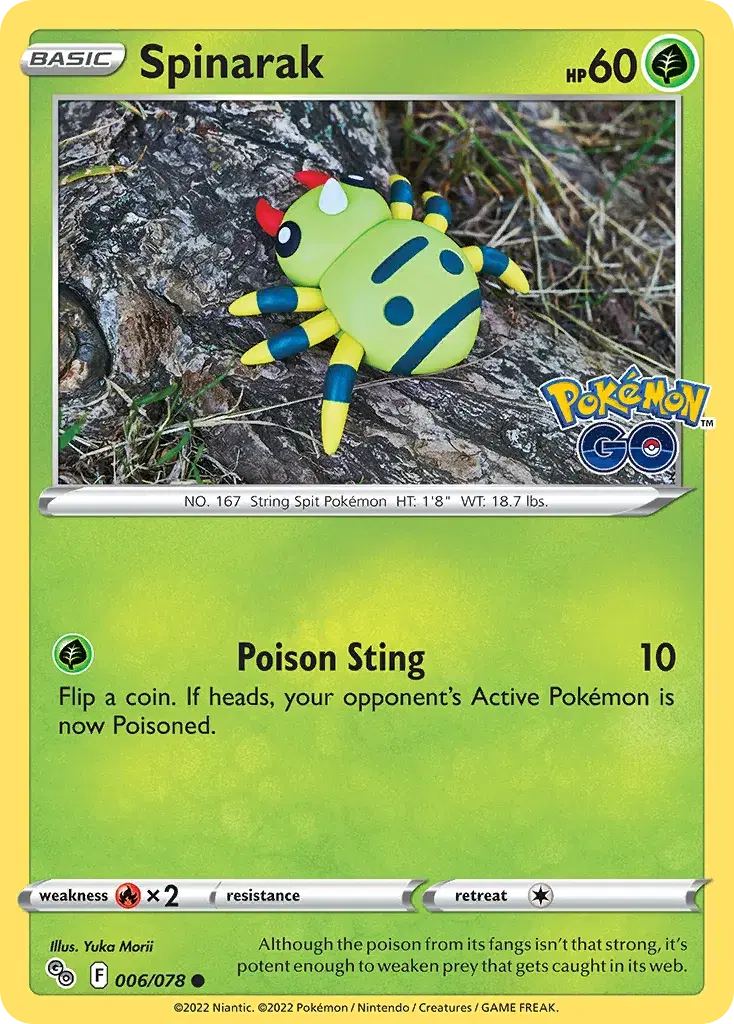 Spinarak Pokémon GO 6
