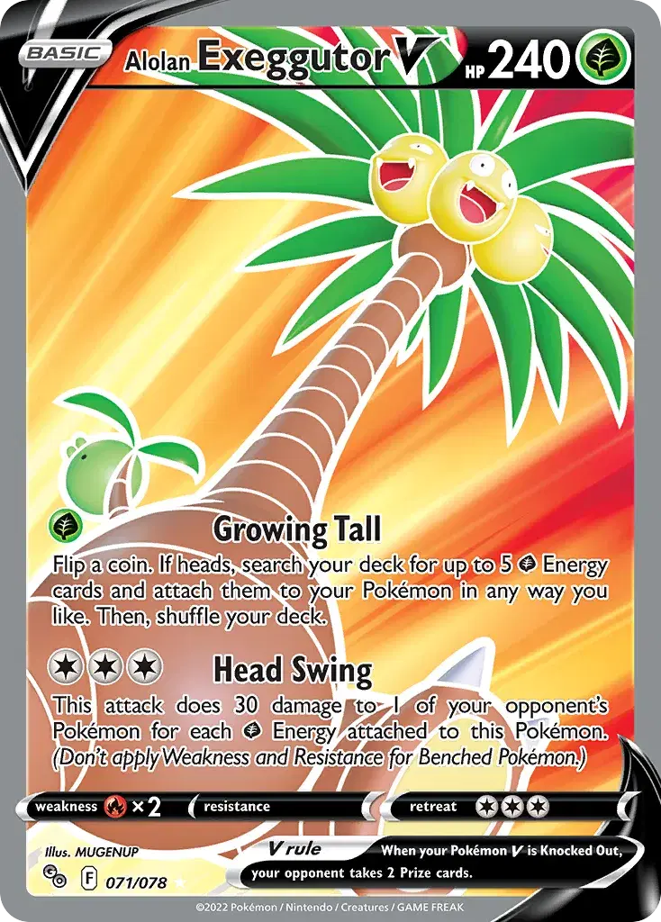 Alolan Exeggutor V Pokémon GO 71