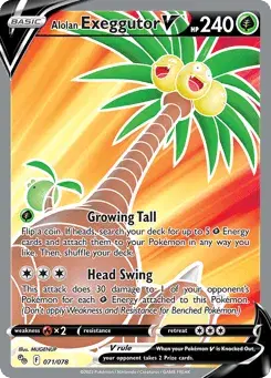 Alolan Exeggutor V Pokémon GO