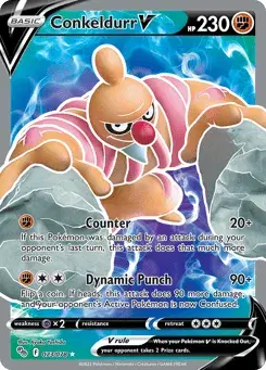 Conkeldurr V Pokémon GO