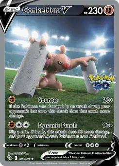 Conkeldurr V Pokémon GO