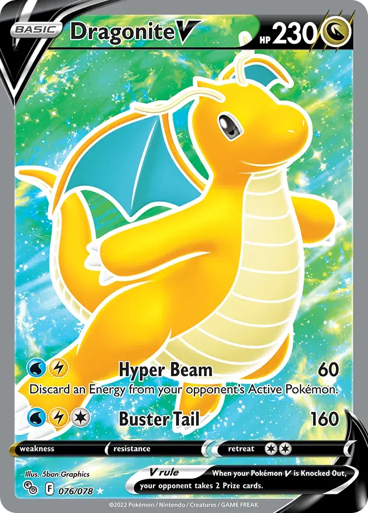 Dragonite V Pokémon GO 76