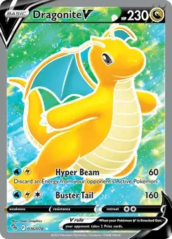 Dragonite V Pokémon GO