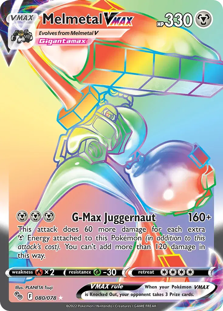 Melmetal VMAX Pokémon GO 80