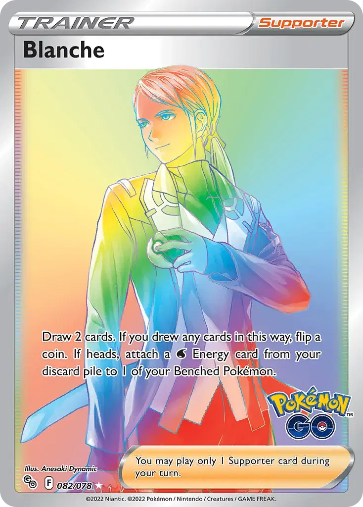 Blanche Pokémon GO 82