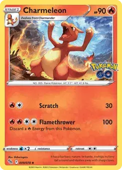 Charmeleon Pokémon GO